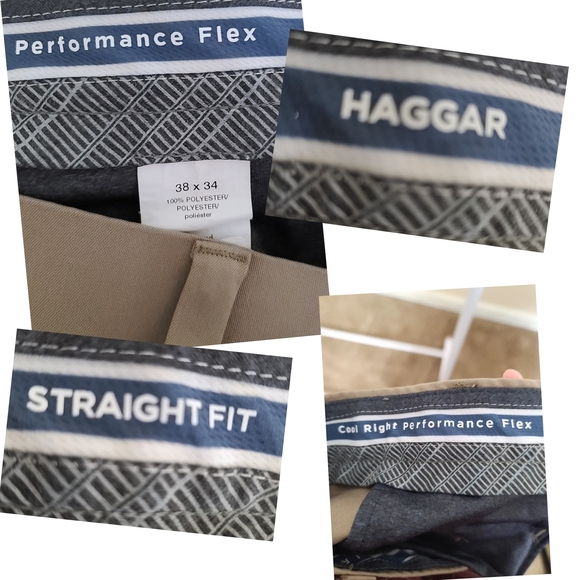Haggar Men's Khaki Chinos - Picture 3 of 3